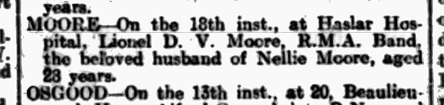 lionel hantst 24-4-1909